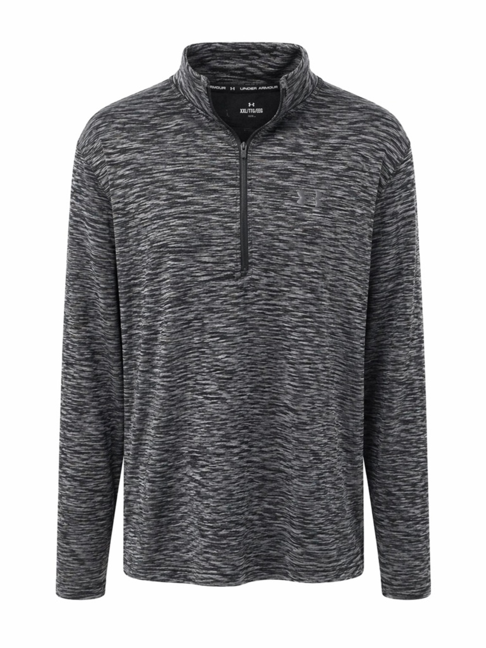 Under Armour Gray Space Dye 1/4 Zip Pullover XXL Athletic